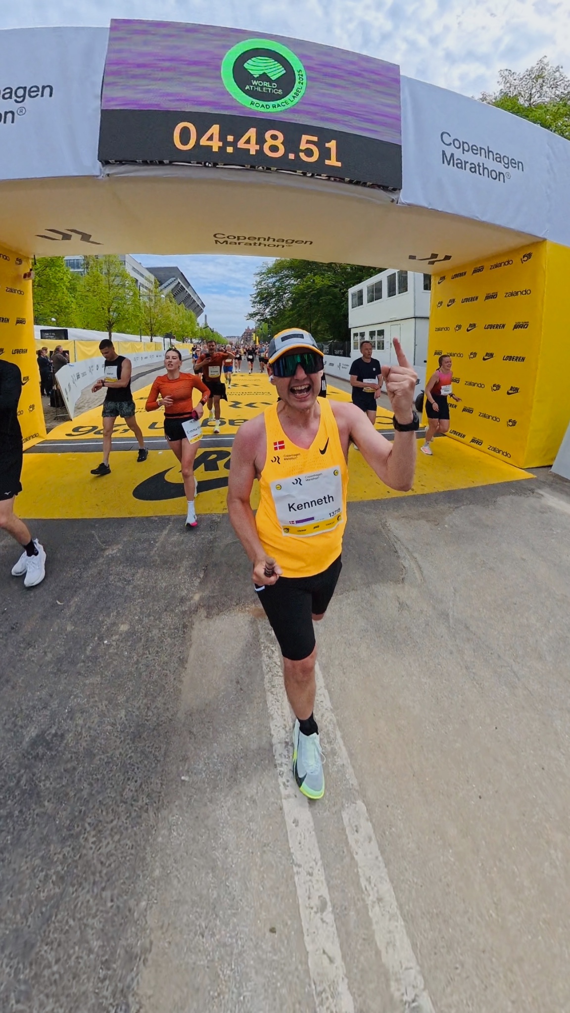 Pure willpower, but completed the Copenhagen Marathon 2026